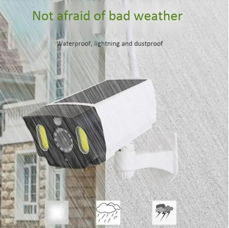 Radar Sensor LED Solar Camera Light